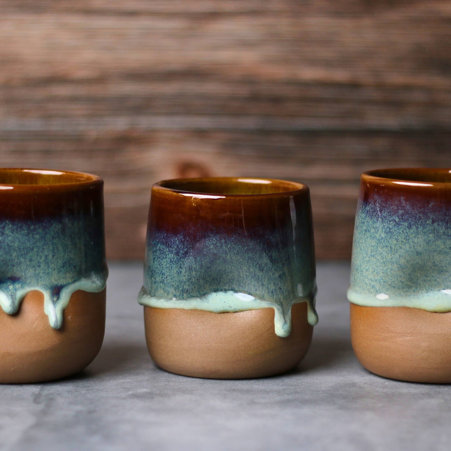 Ceramic Thumb Wine Cups