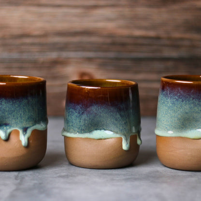 Ceramic Thumb Wine Cups