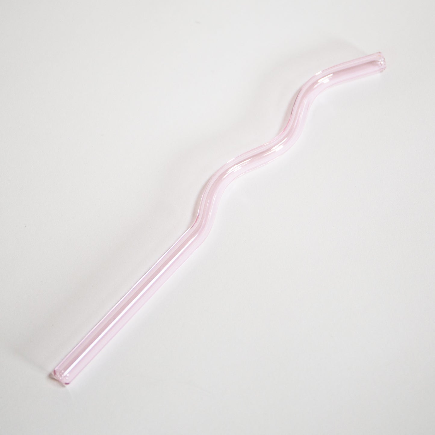 Wavy Glass Straws