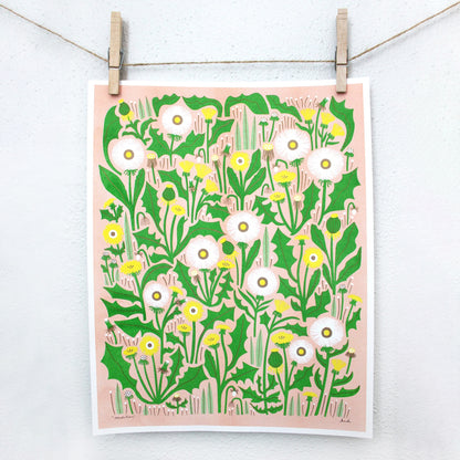 Leah Duncan: Dandelion Print