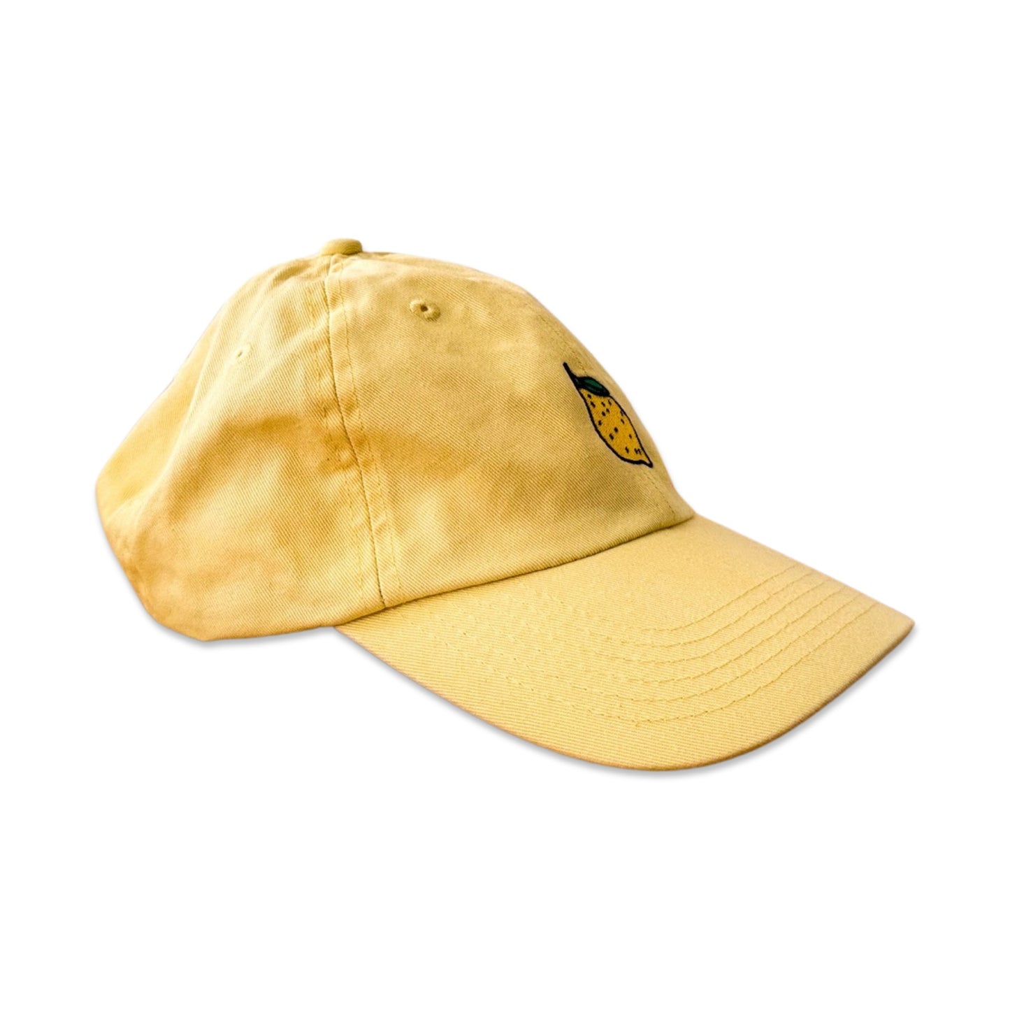 Embroidered Lemon Hat