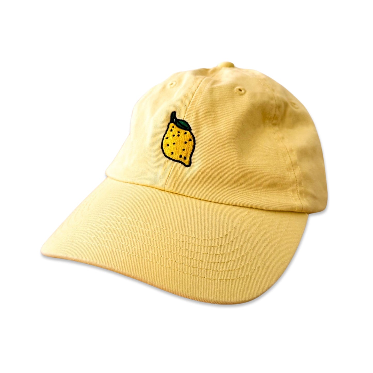 Embroidered Lemon Hat