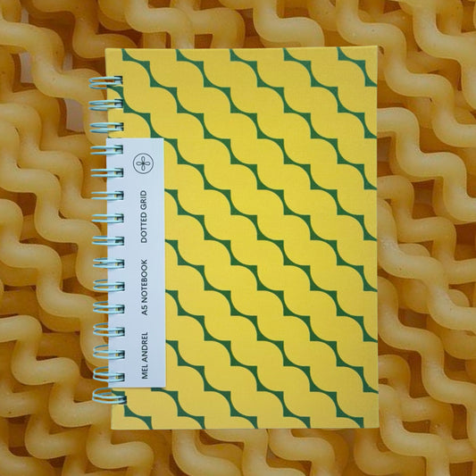 Rotini Spirals A5 Dot Grid Notebook