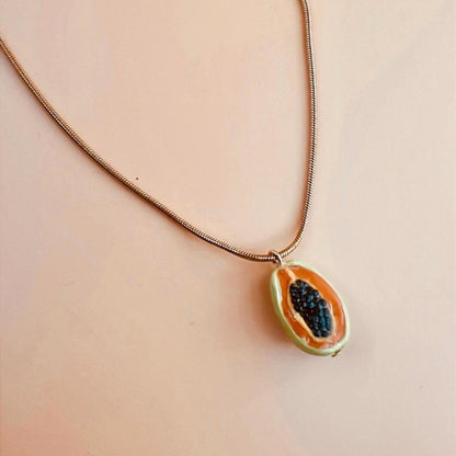 Papaya Necklace