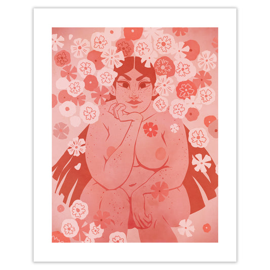 Ona Zelda Pitschka: Spring Flowers Print