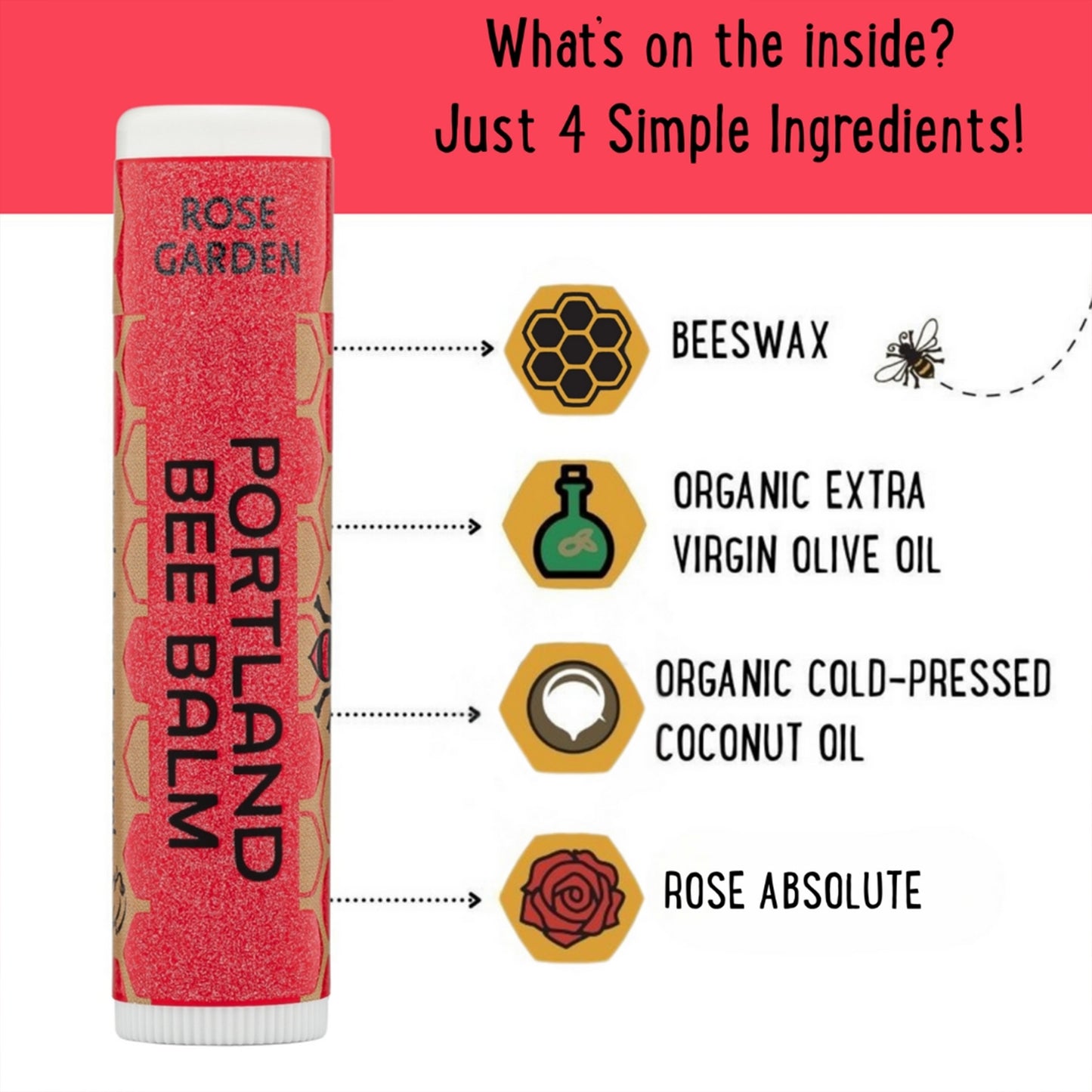 Portland Bee Balm - Rose Garden