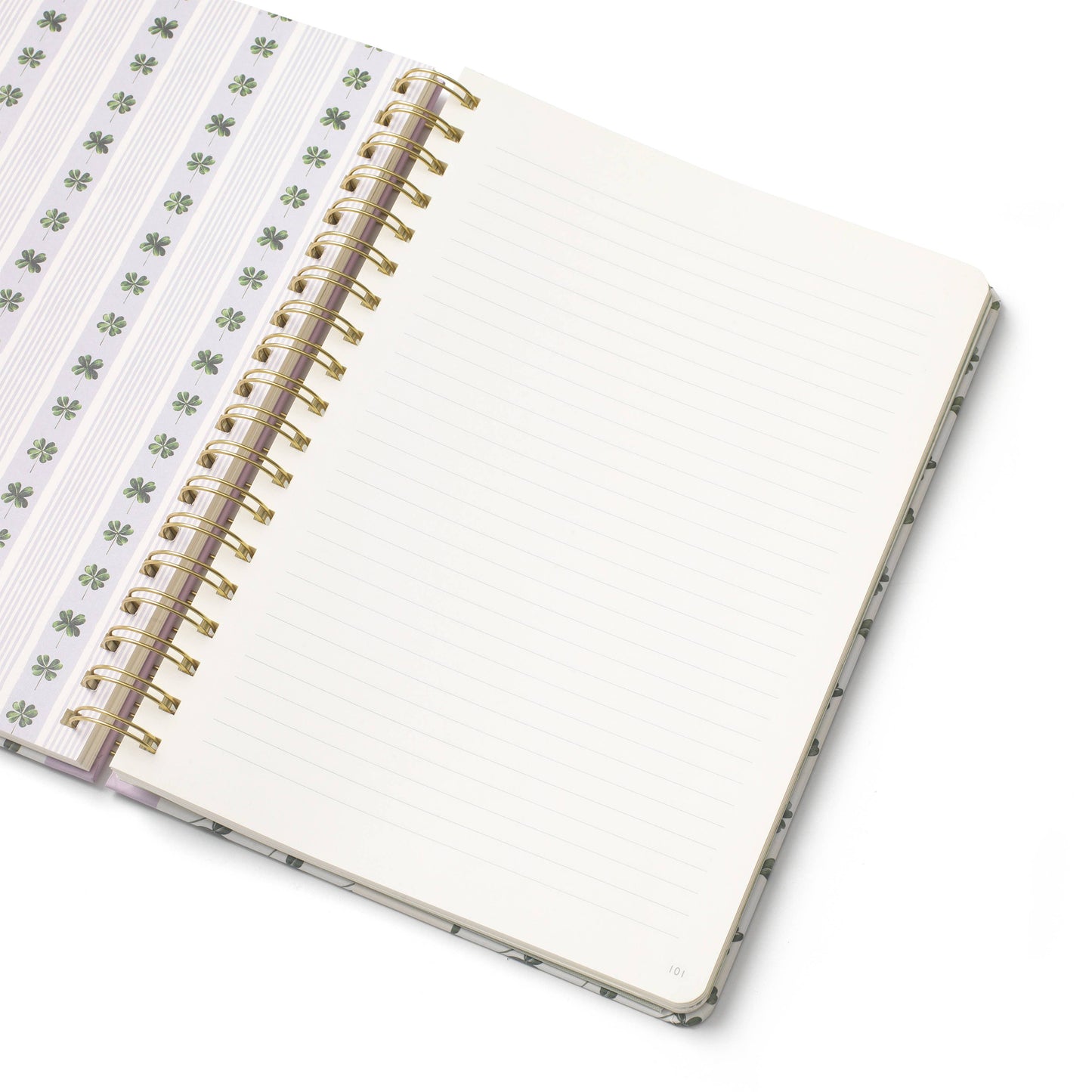 Clover Vine Hardcover Spiral Lined Notebook