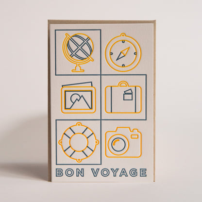 Bon Voyage Greeting Card