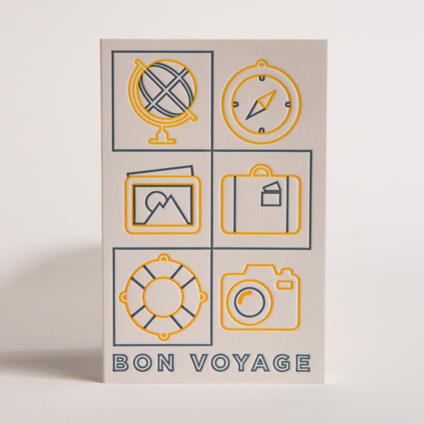 Bon Voyage Greeting Card