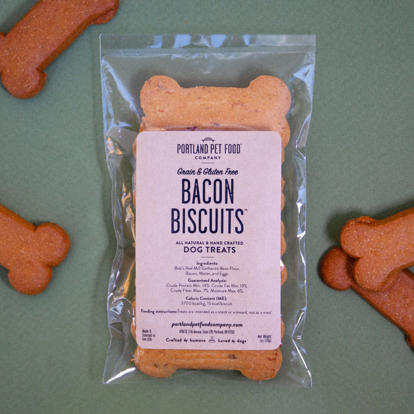 Grain & Gluten-Free Dog Biscuits (1 oz)