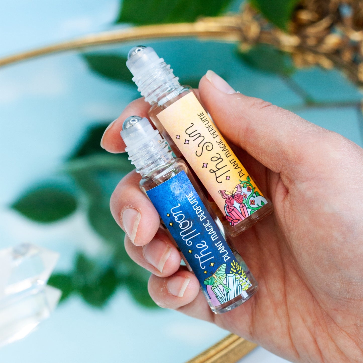 Plant Magic Perfume in The Sun