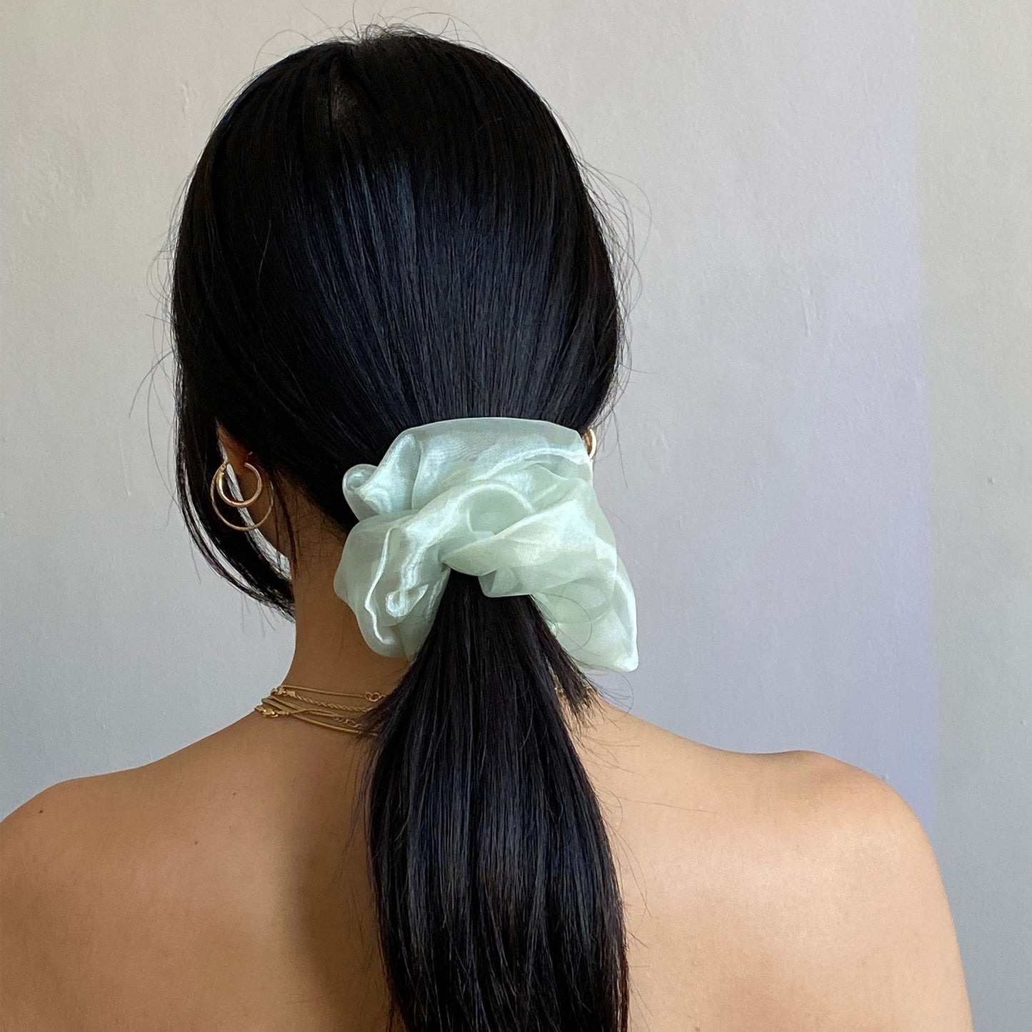 Mini Cloud Scrunchie