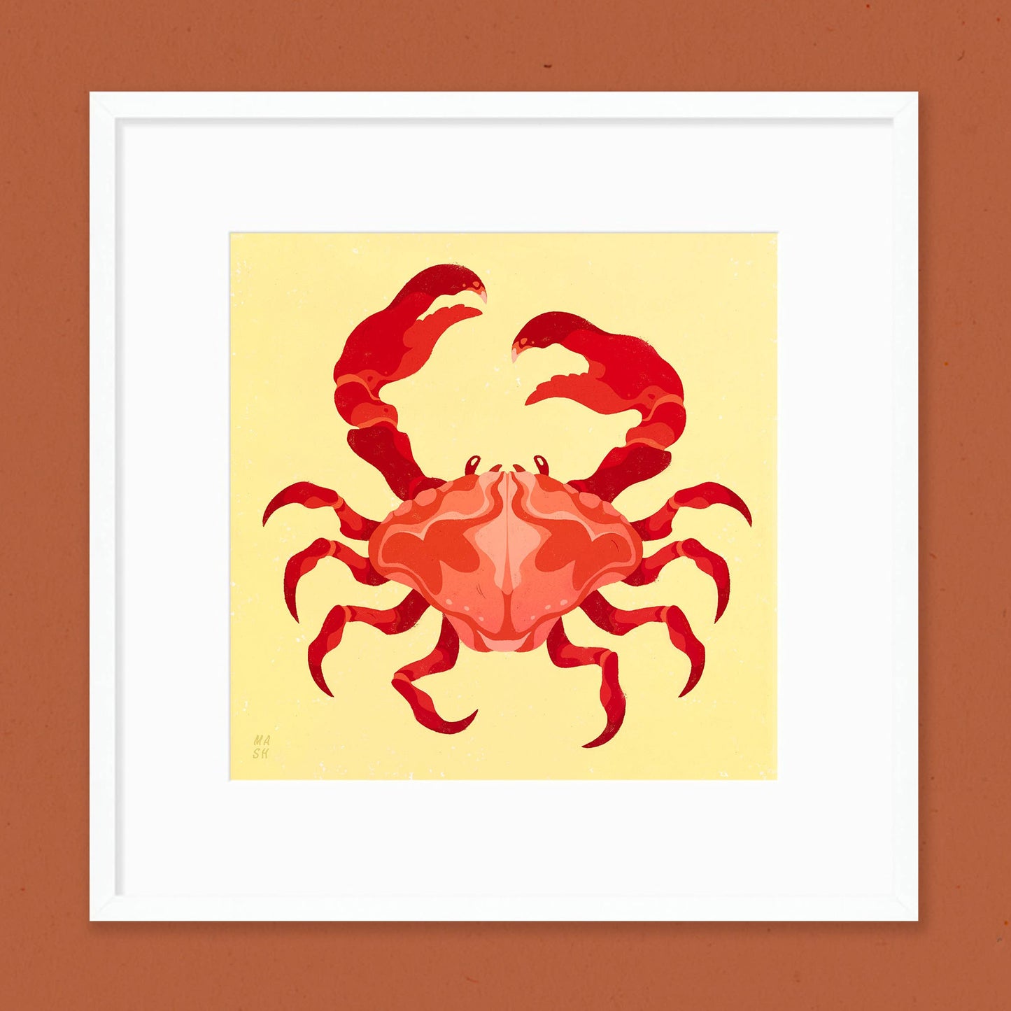 Samantha Mash: Crab Classic Print