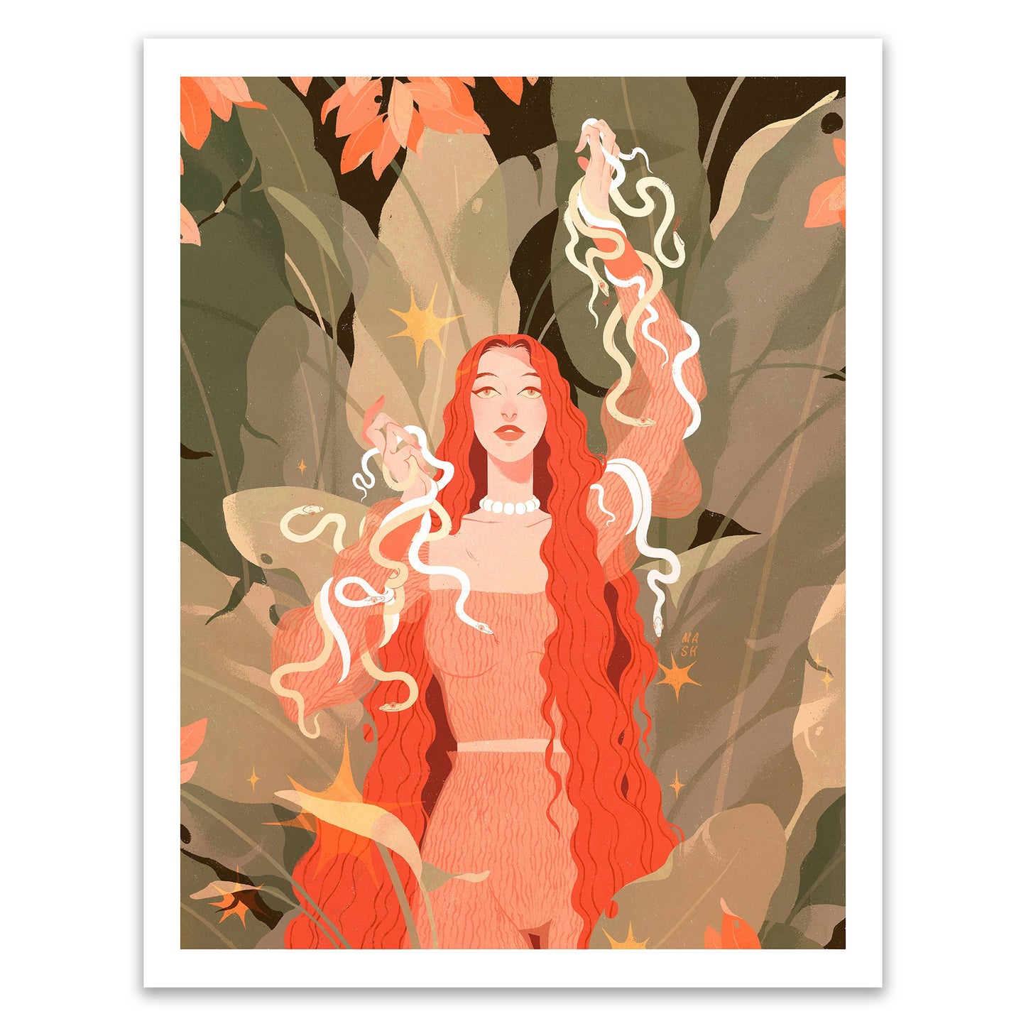Samantha Mash: Snakes Print