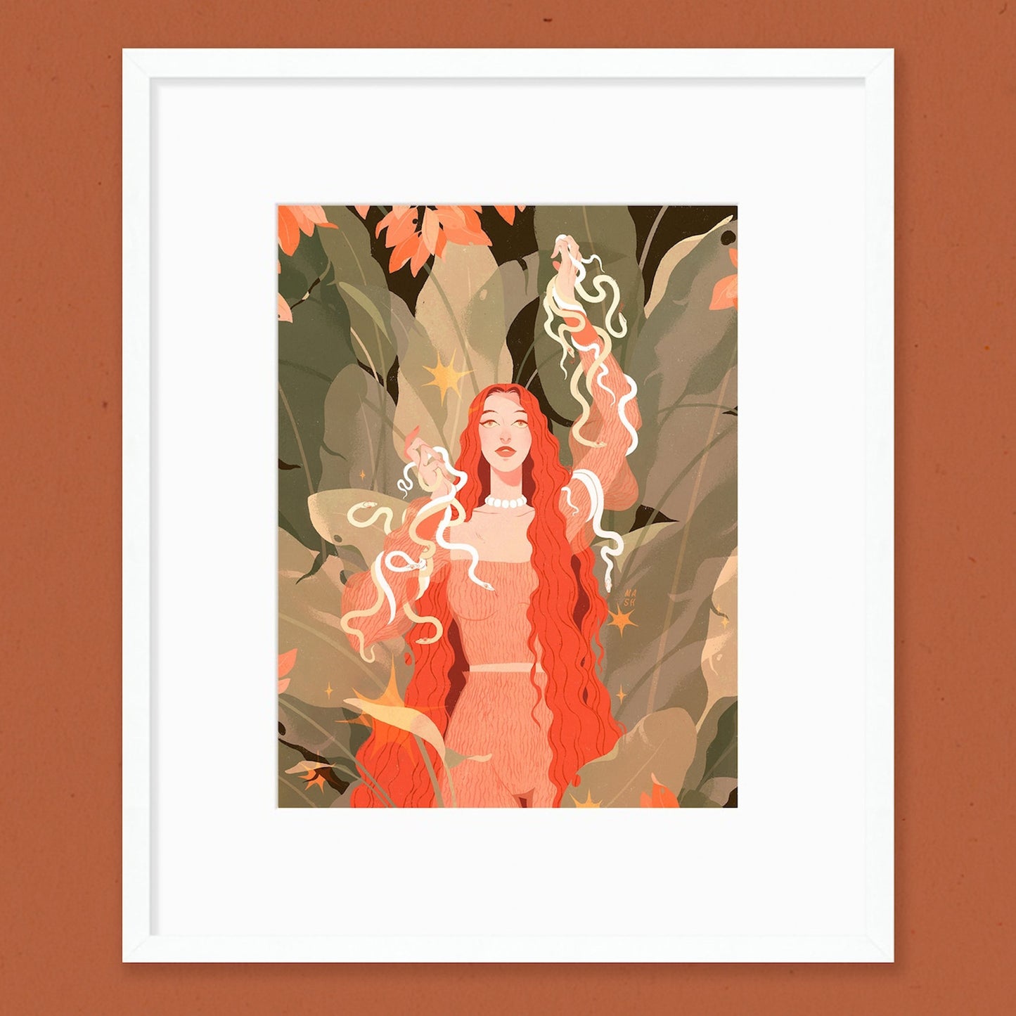 Samantha Mash: Snakes Print