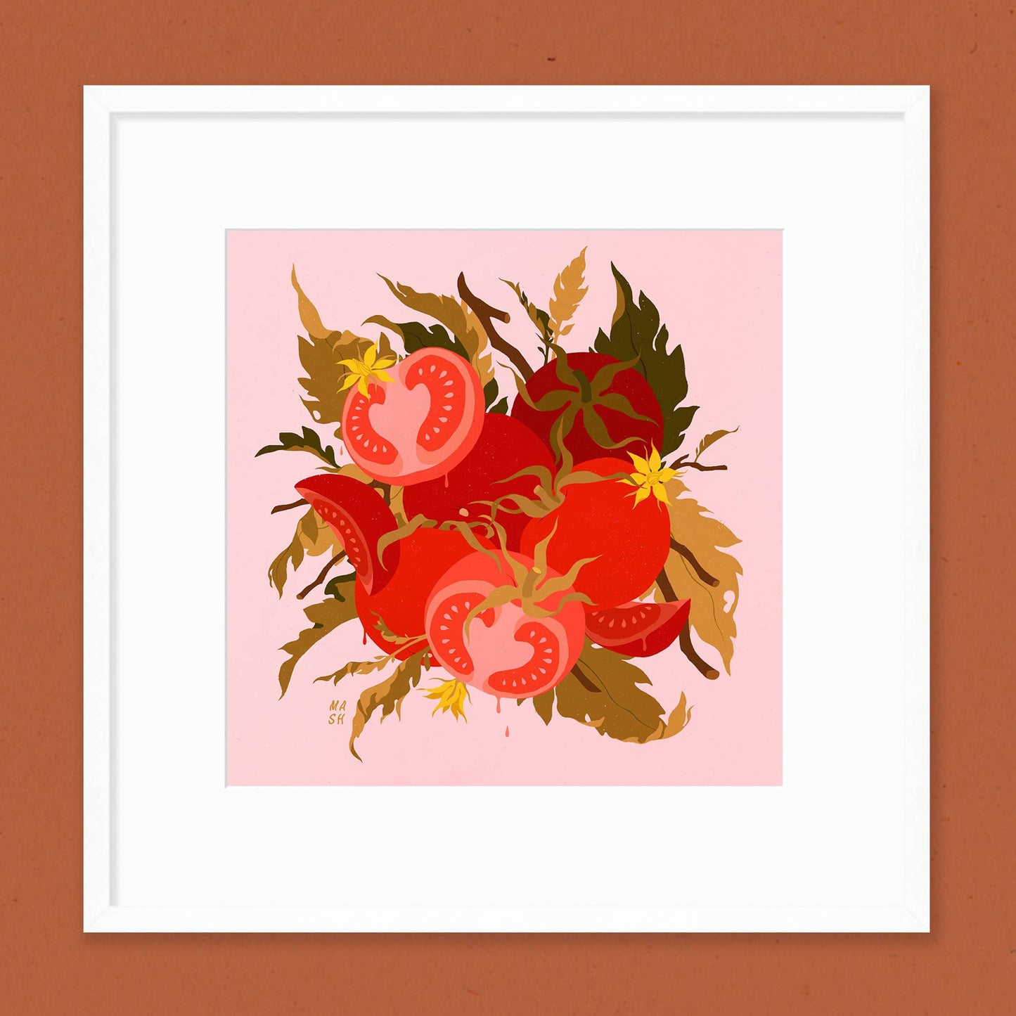 Samantha Mash: Tomatoes Print