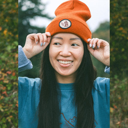 Shrooms Beanie (Orange)