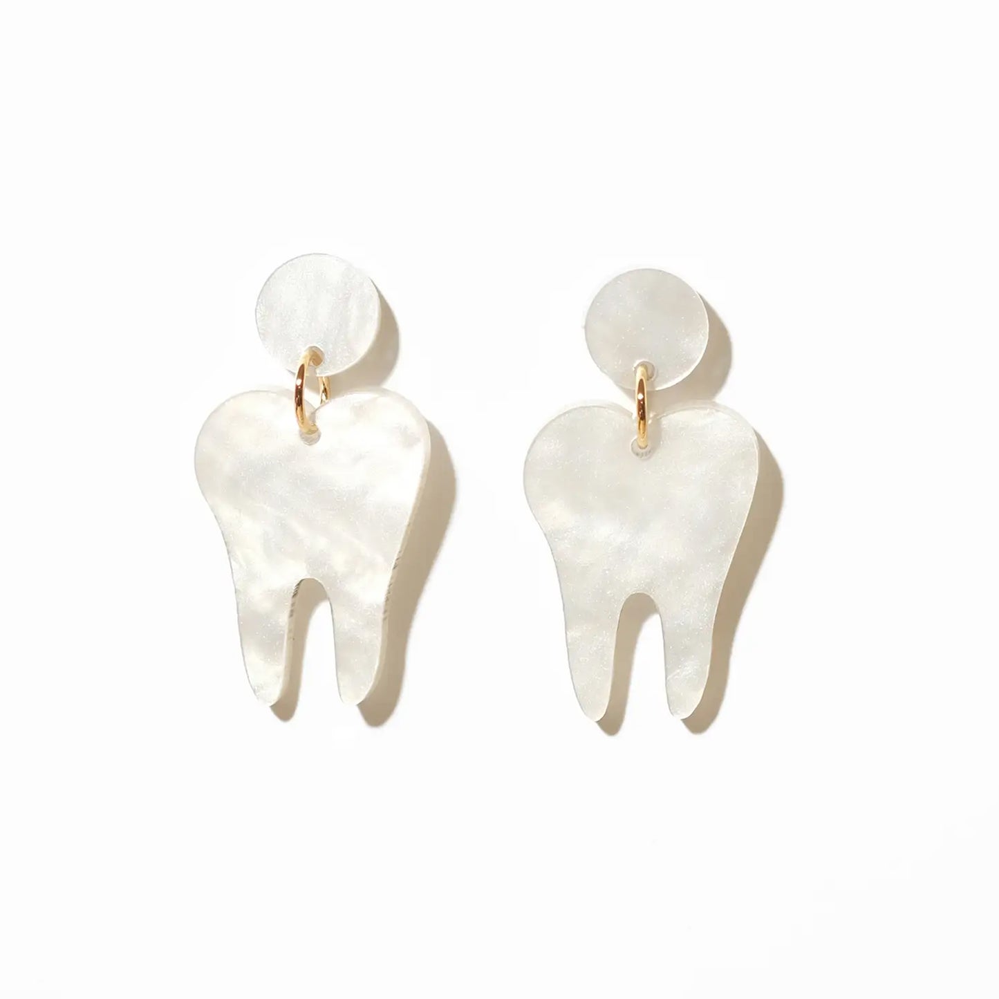 Tooth Dangle Earrings