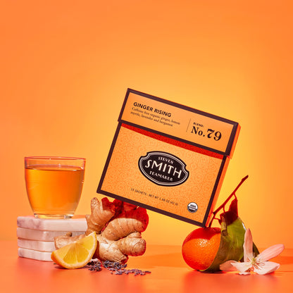 Ginger Rising Tea Carton
