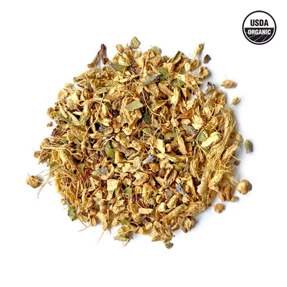 Ginger Rising Tea Carton