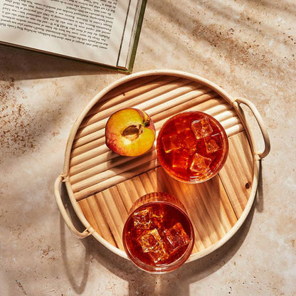 Ginger Peach Iced Tea