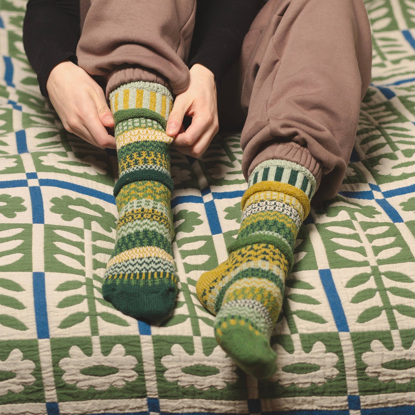Fiddlehead Crew Socks