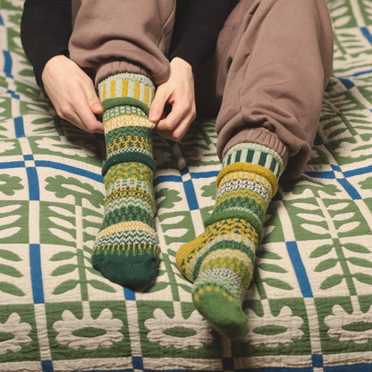 Fiddlehead Crew Socks