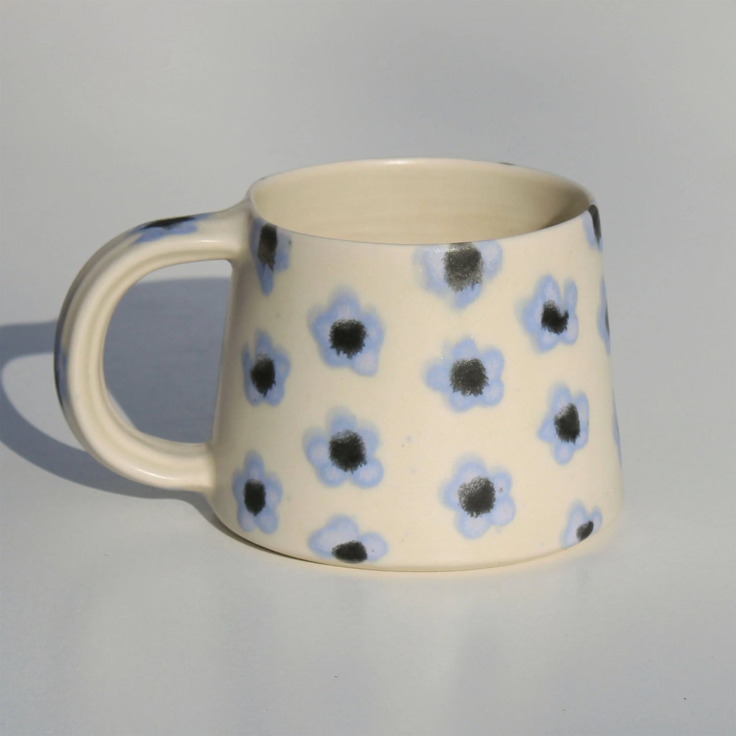 Periwinkle Flora Brunch Mug