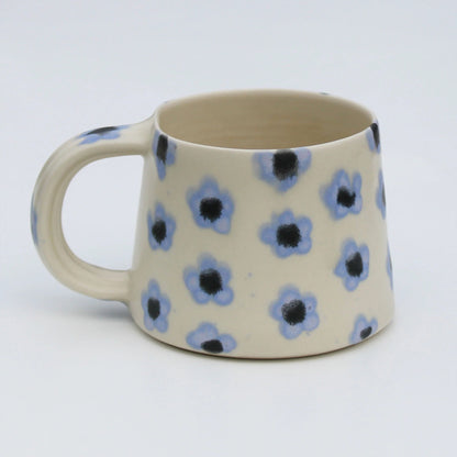 Periwinkle Flora Brunch Mug