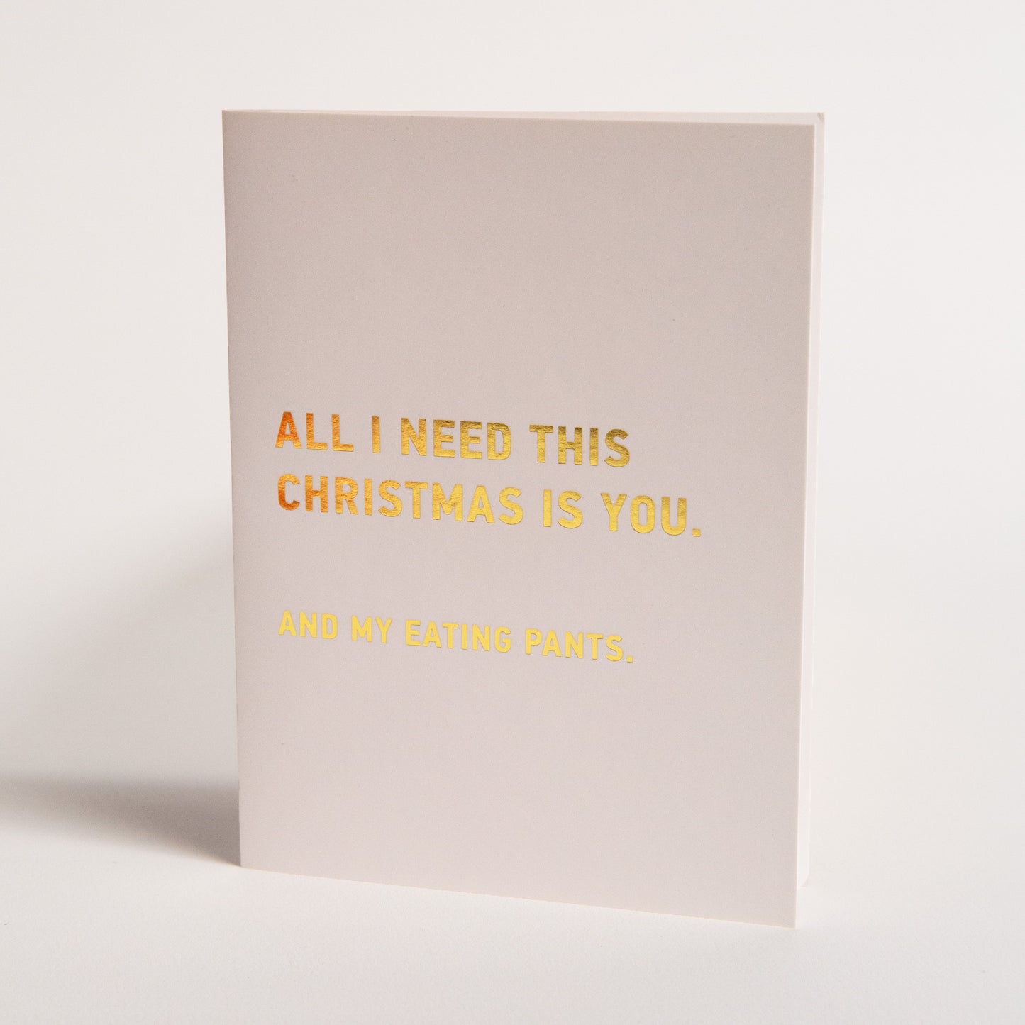 Eating Pants Holiday Card