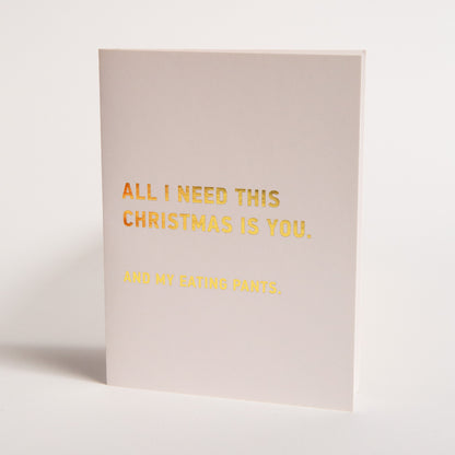 Eating Pants Holiday Card