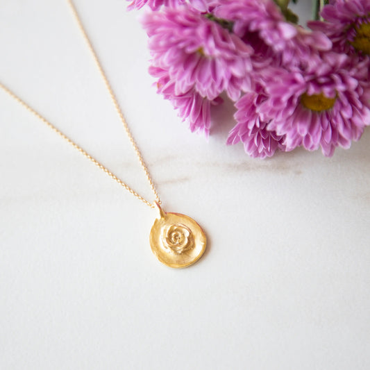 Rosebud Necklace