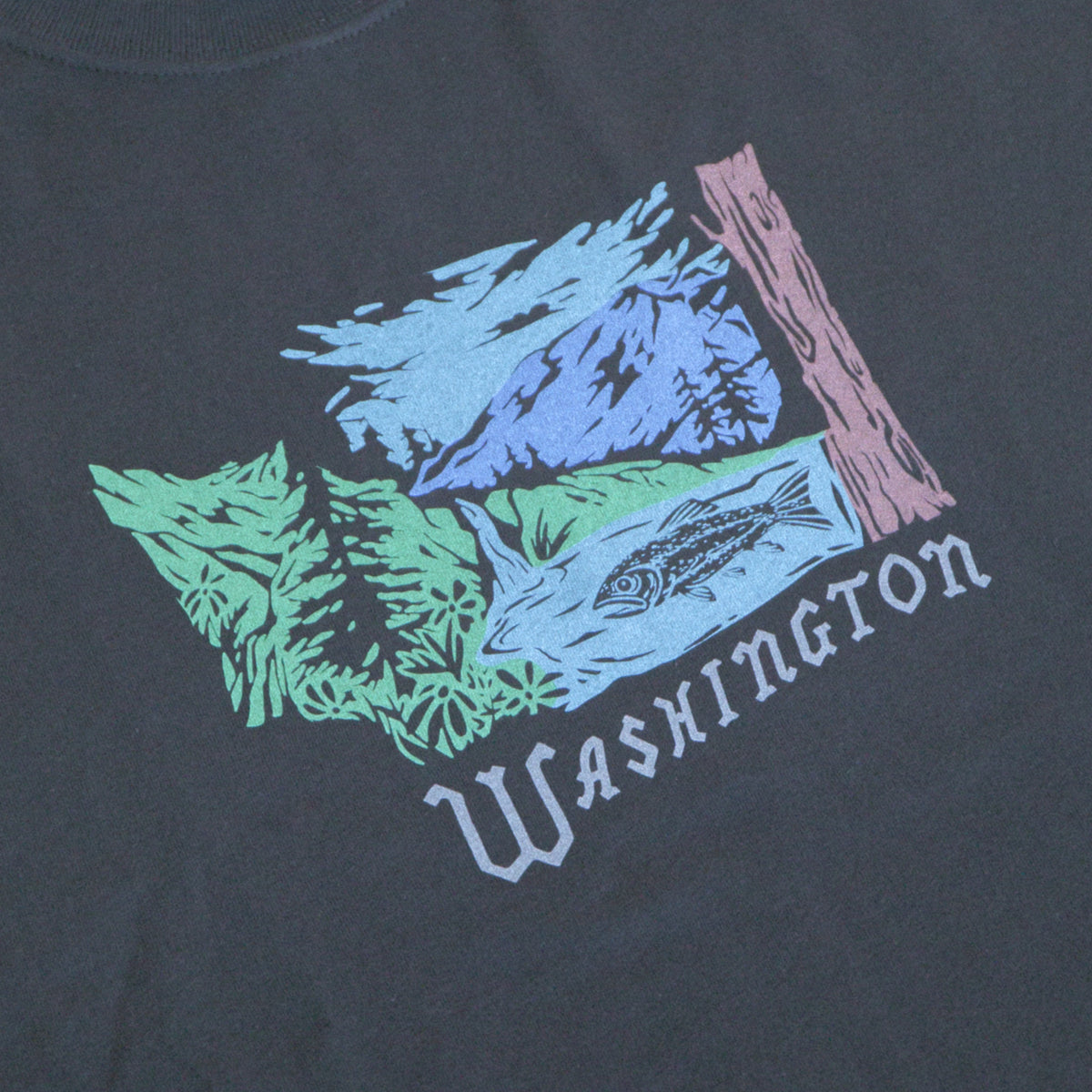 Washington State Shape Unisex Shirt