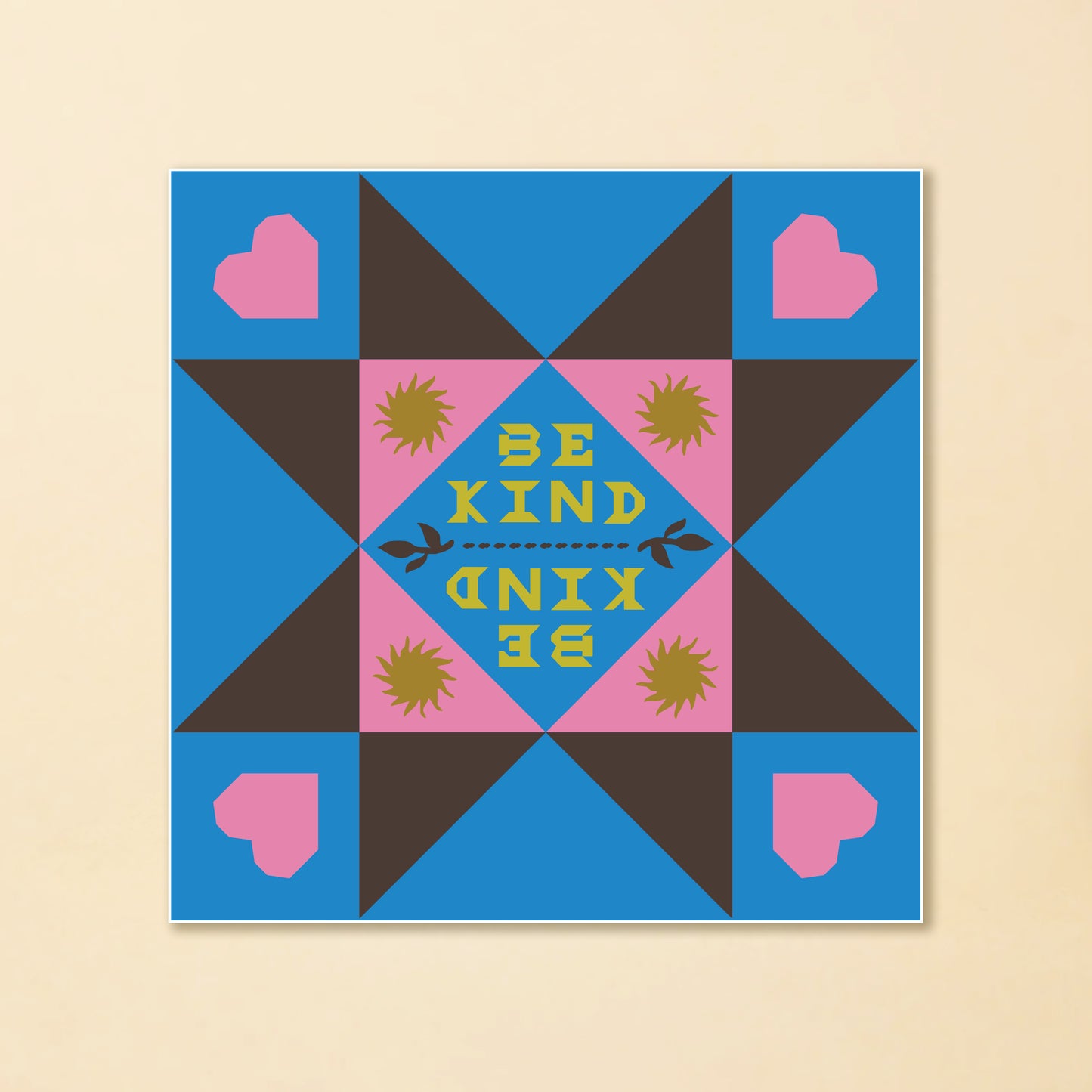Be Kind Quilt Sticker