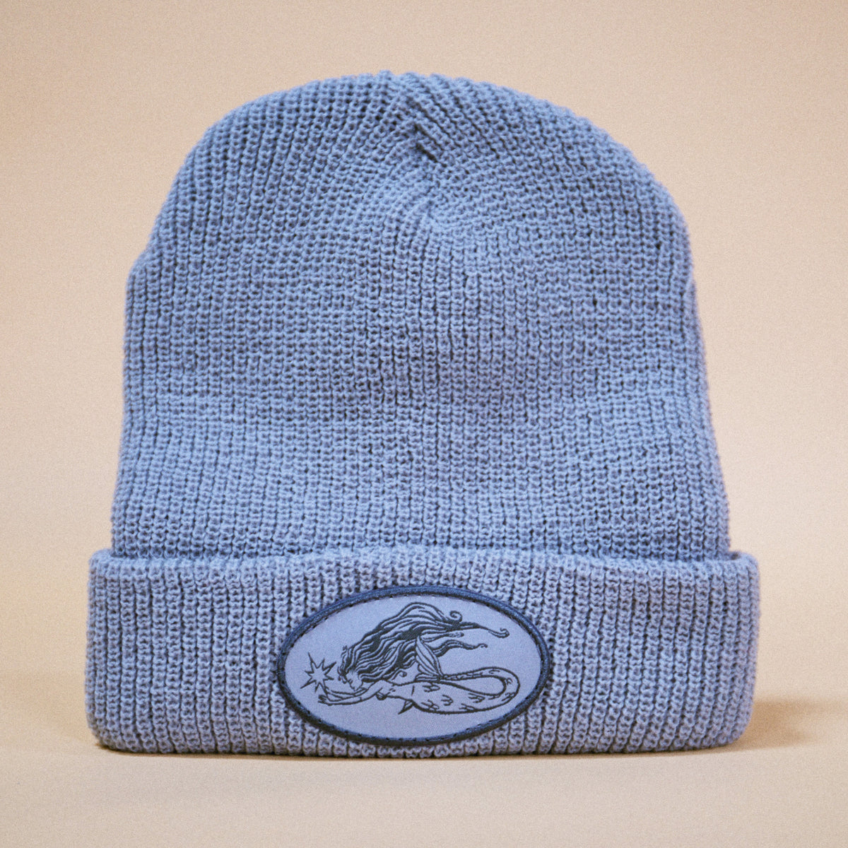 Mermaid Star Beanie (Cadet Blue)