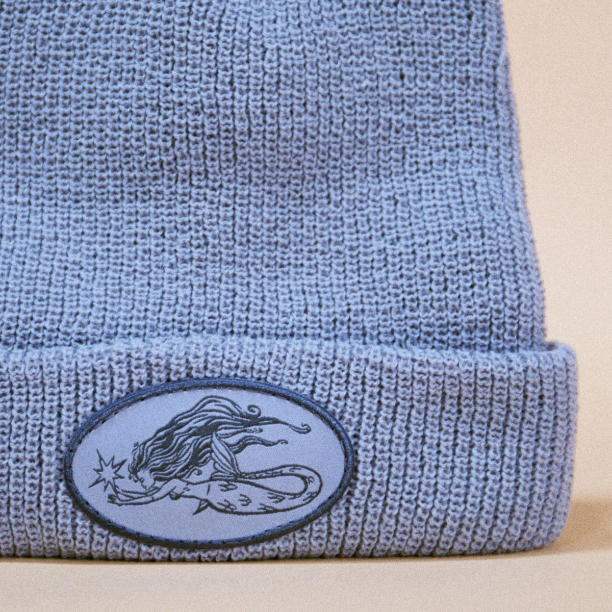 Mermaid Star Beanie (Cadet Blue)