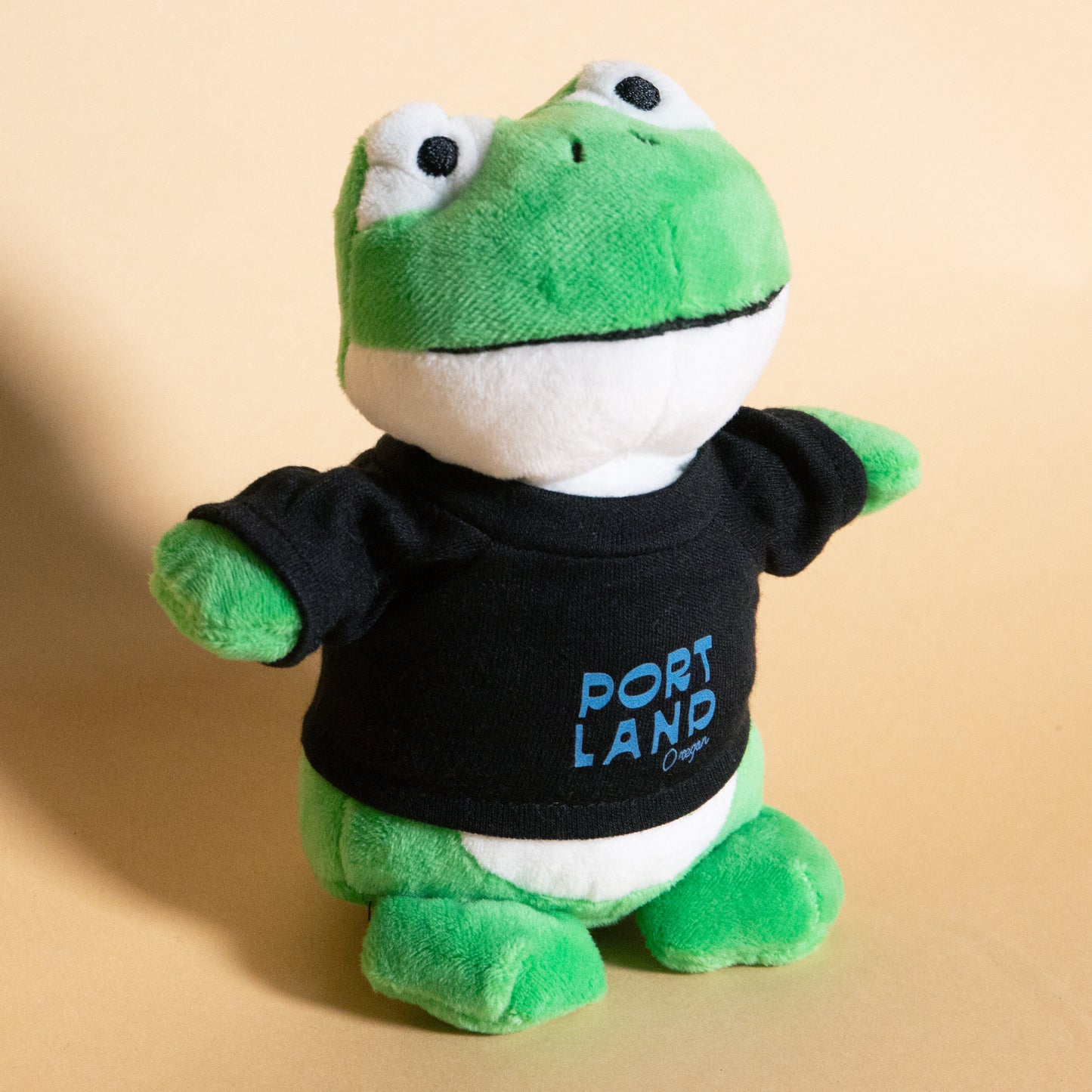 Portland Font Frog Plushy