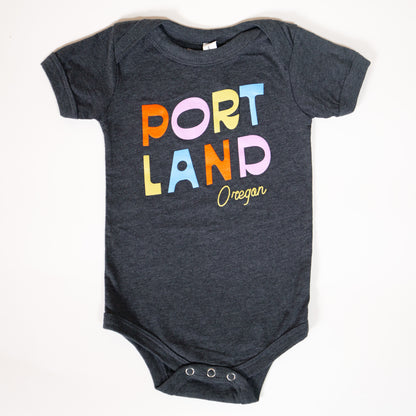 Portland Font Onesie