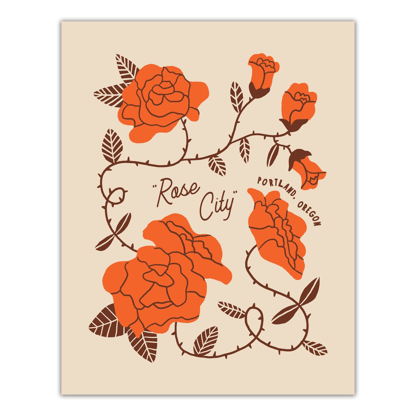 Rose City Print