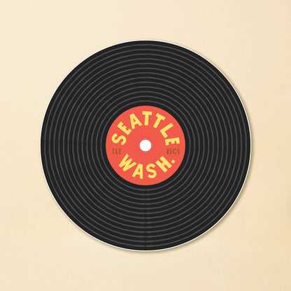 Seattle Record Sticker