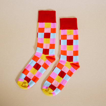 Checker Socks