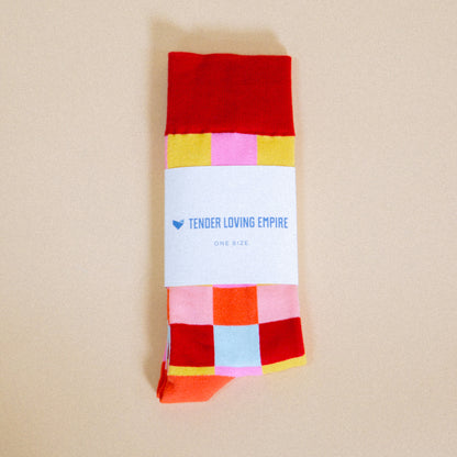 Checker Socks