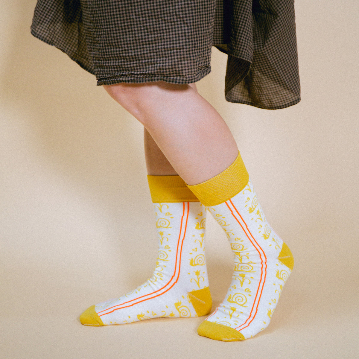 Snail Stripes Socks