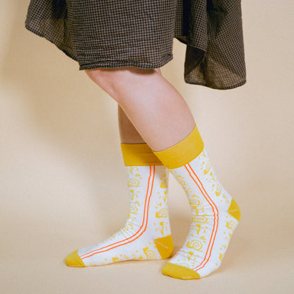 Snail Stripes Socks