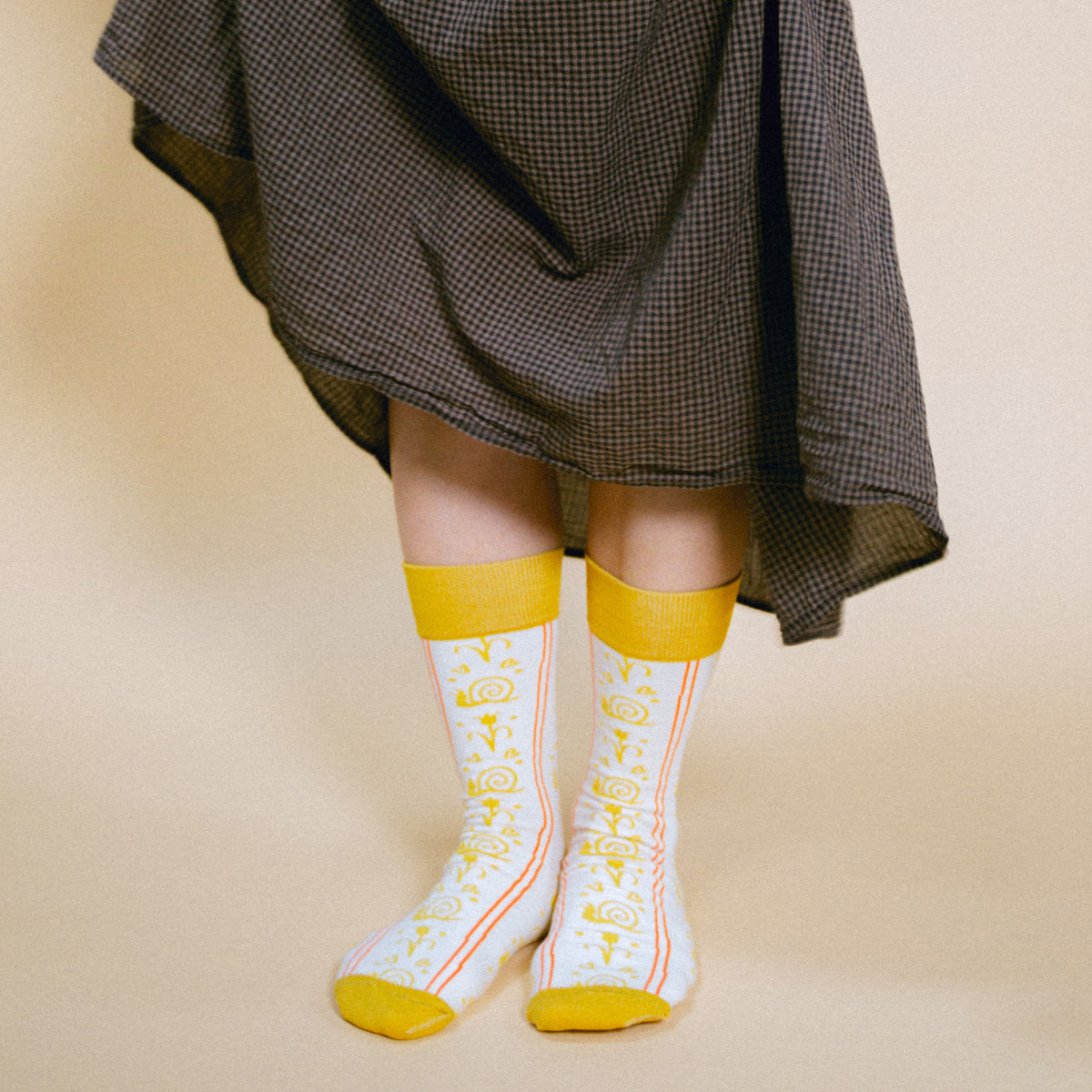 Snail Stripes Socks