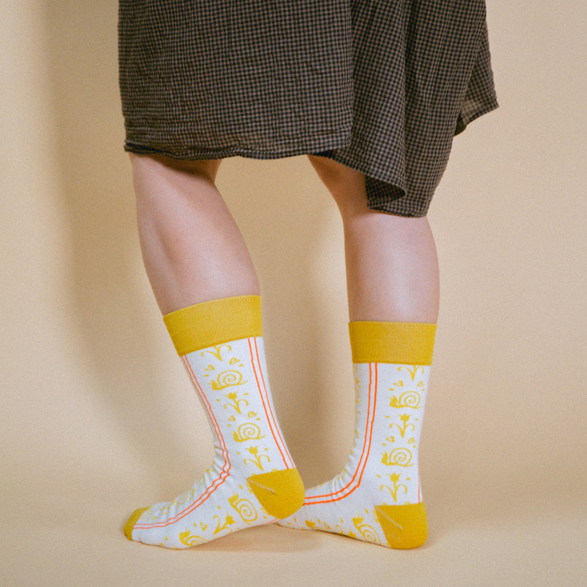 Snail Stripes Socks