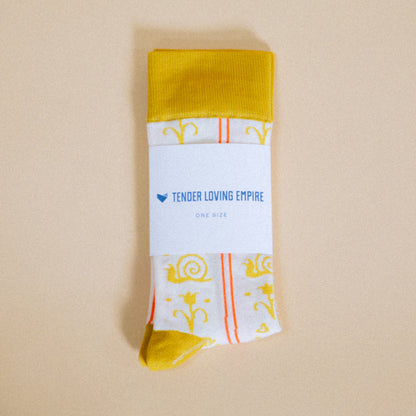 Snail Stripes Socks