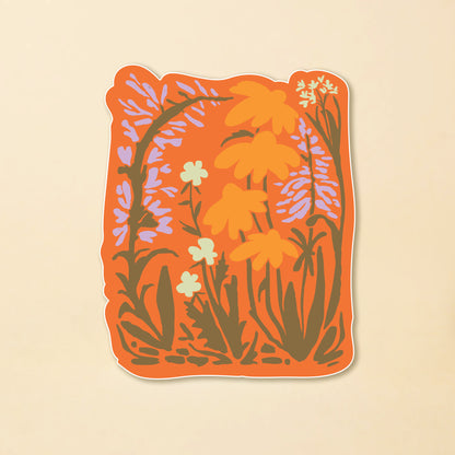 Sundazed Flowers Sticker