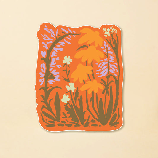 Sundazed Flowers Sticker