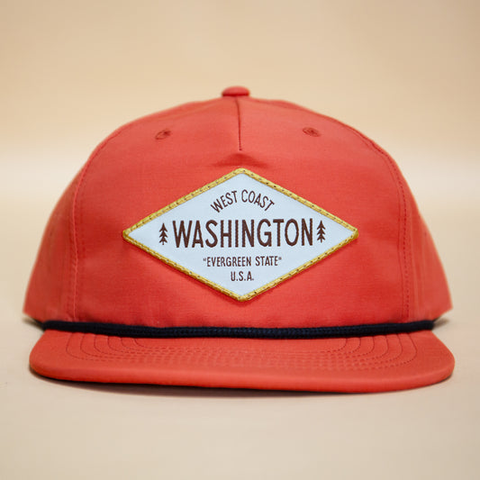 WA Evergreen Hat (Rust)